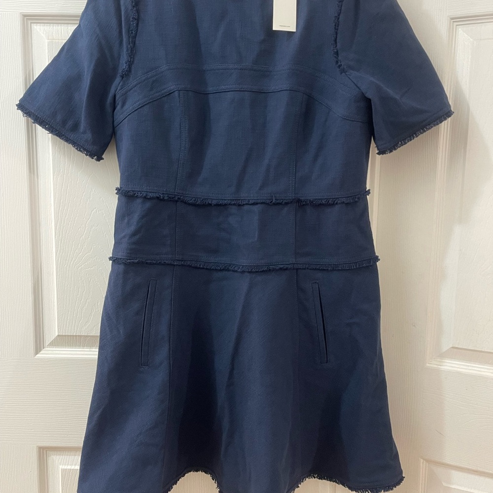 Navy Blue Kids Dress navy blue